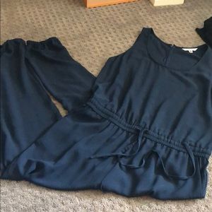 Navy blue CAbi jumpsuit